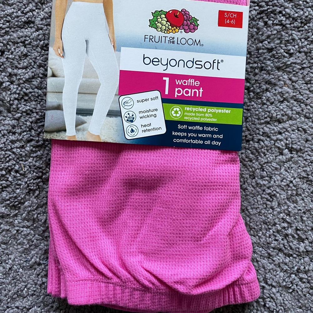 Brand New Fruit Of The Loom Beyond Soft Waffle Pant